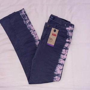girls levis denim leggings